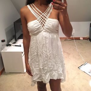 High low white dress High low white dress