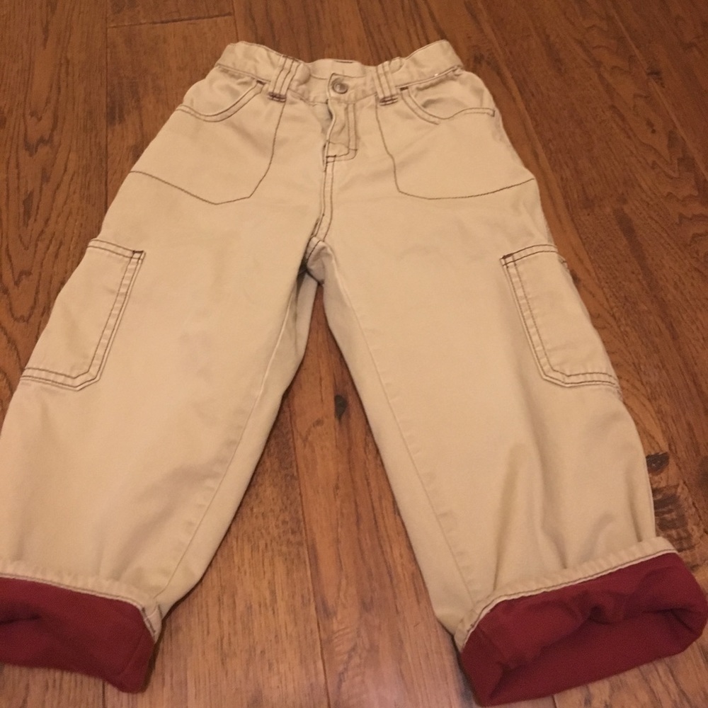 🍁Lined Khaki Gymboree Pants