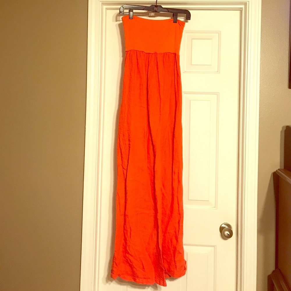 Coral dress