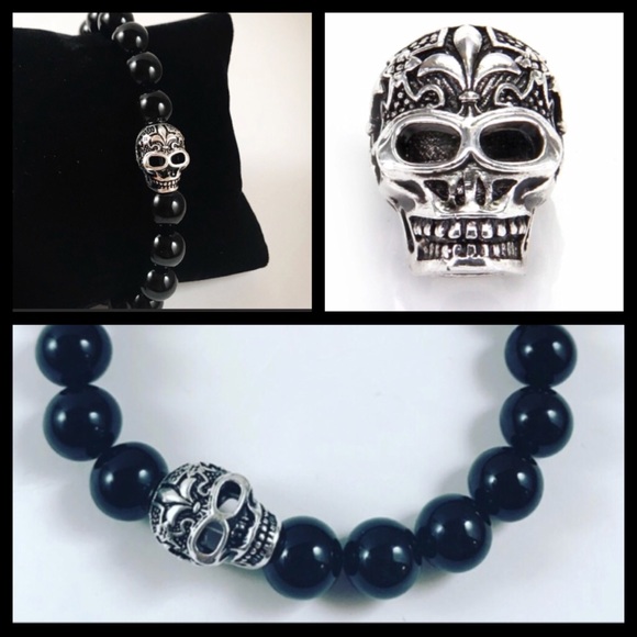 Genuine Onyx Gemstone Healing Bracelet