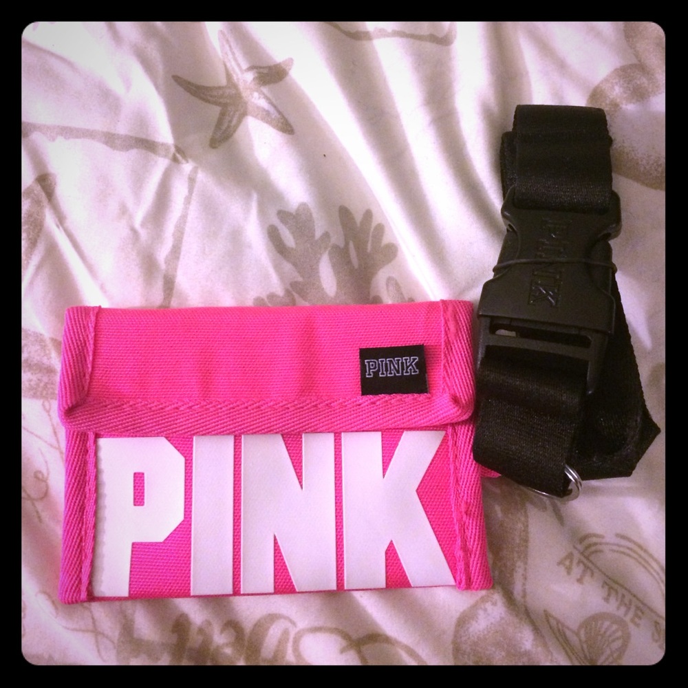 sale NWOT PINK lanyard-pink - Picture 1 of 5