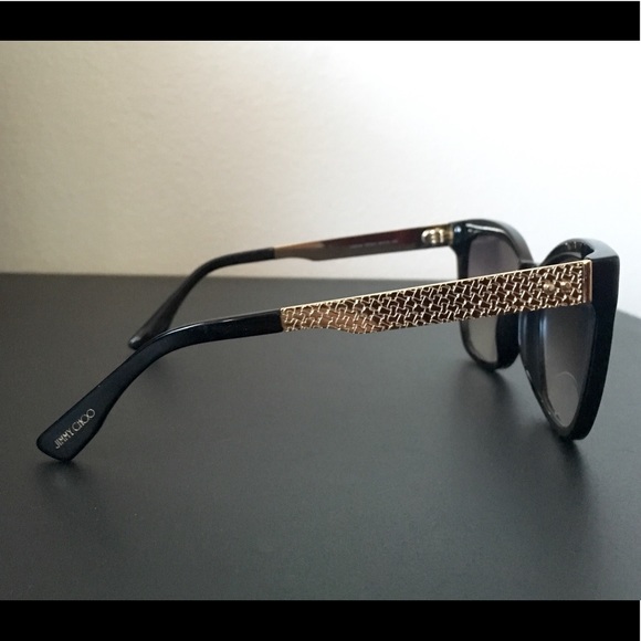 Jimmy Choo sunglasses - black/gold - Picture 2 of 3