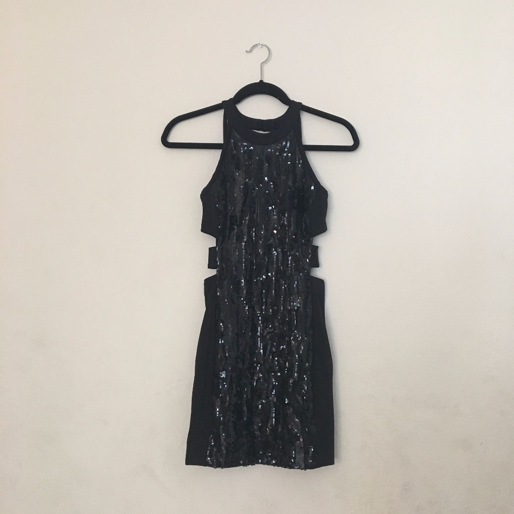 Bebe Simply Dazzling Cocktail Dress