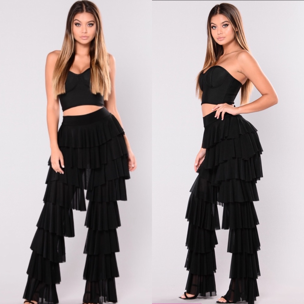 Ruffle Pants