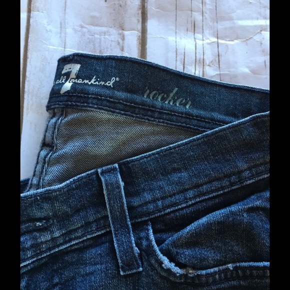 7 for all man kind boot cut jeans - Picture 2 of 3
