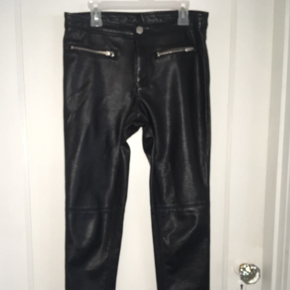 H&M Divided pleather pants