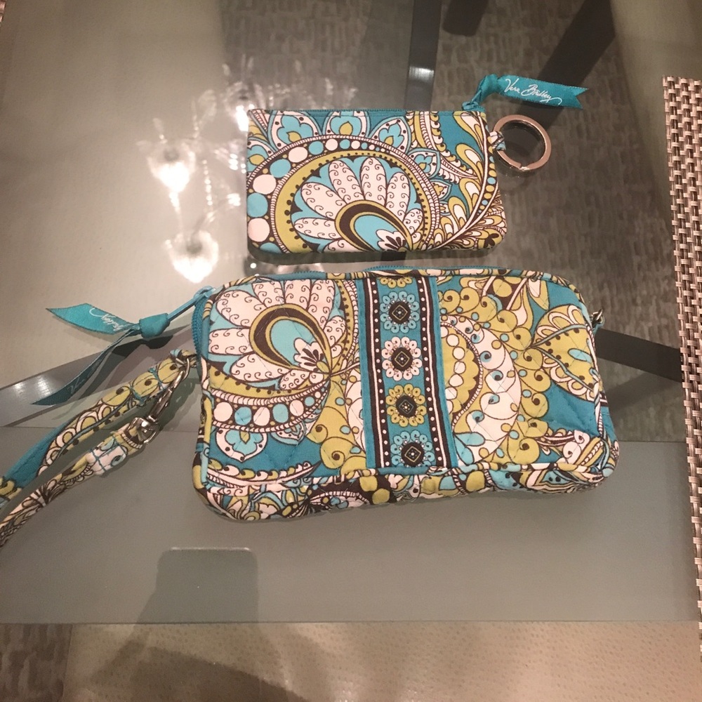 Vera Bradley mini purse and coin purse set