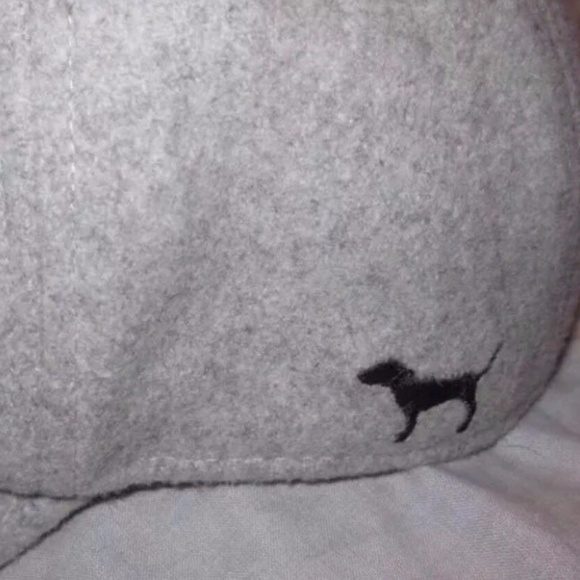 Victoria Secret Pink Light Gray Wool Blend Cap - Picture 3 of 3