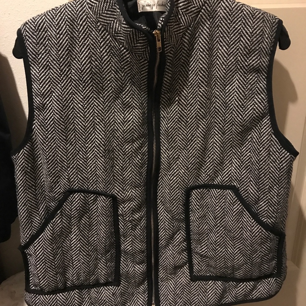 Herringbone vest