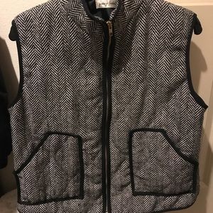 Herringbone vest