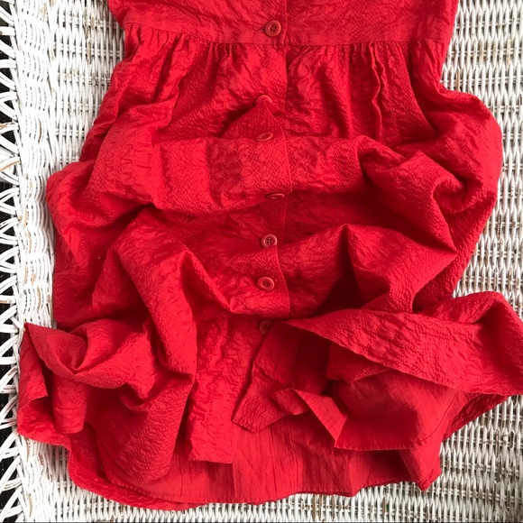 NWOT | J. CREW | Coral Sleeveless A-line Sundress • Size 4 - Picture 2 of 8