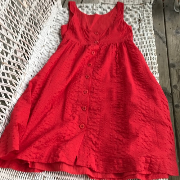 NWOT | J. CREW | Coral Sleeveless A-line Sundress • Size 4 - Picture 3 of 8