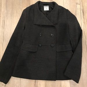 Old Navy Dark Gray Peacoat