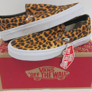 Vans Off The Wall DIGI Leopard Slip Sneakers 7.5/9