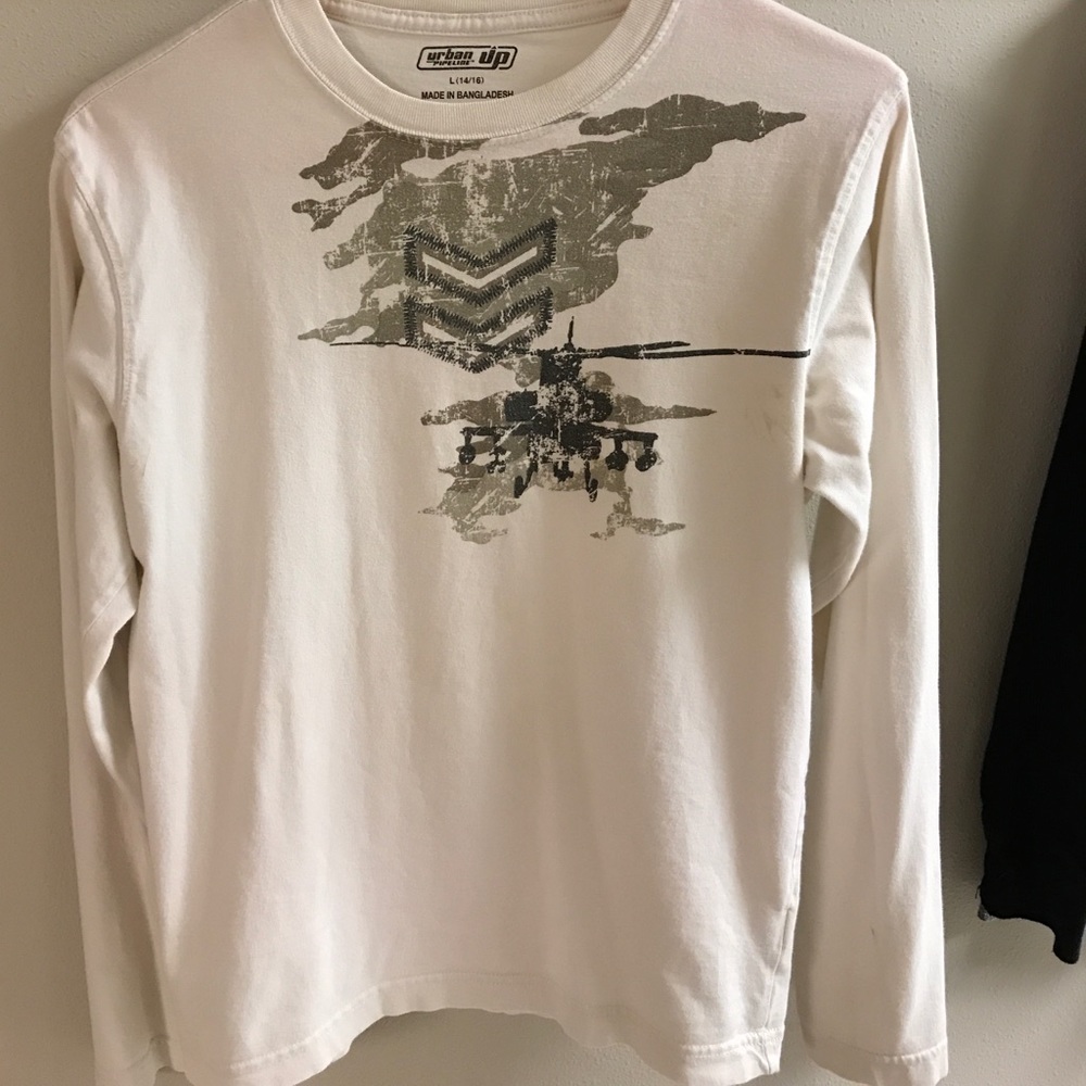 Large boys long sleeve shirt