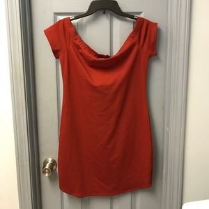 Cute off the shoulder dress