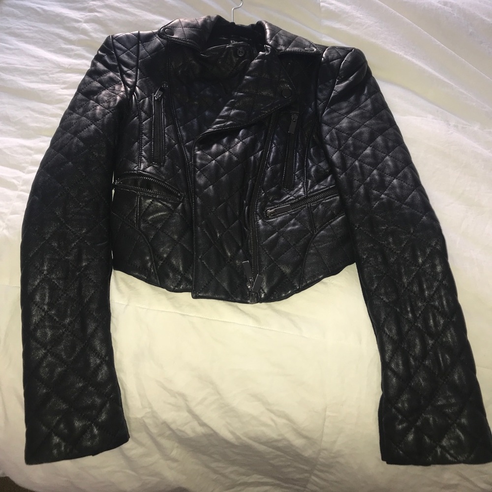 Leather jacket