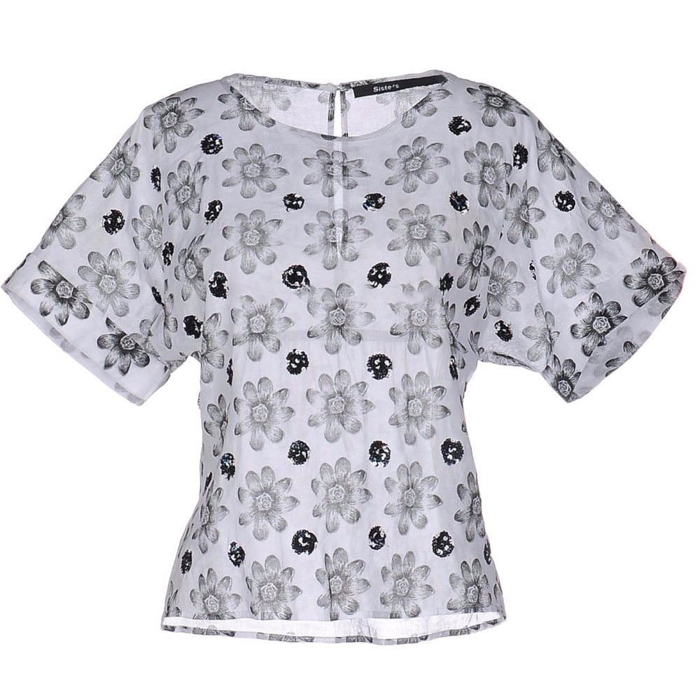 New Siste's Made in Italy 100% cotton blouse