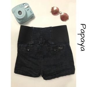 Papaya high waisted jean shorts-size medium Papaya high waisted jean shorts-size medium