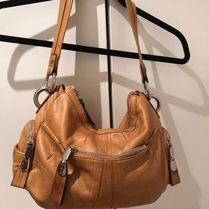 Tan B. Makowsky Shoulder Bag.