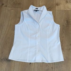 ❣️JONES NEW YORK Sleeveless Button Up