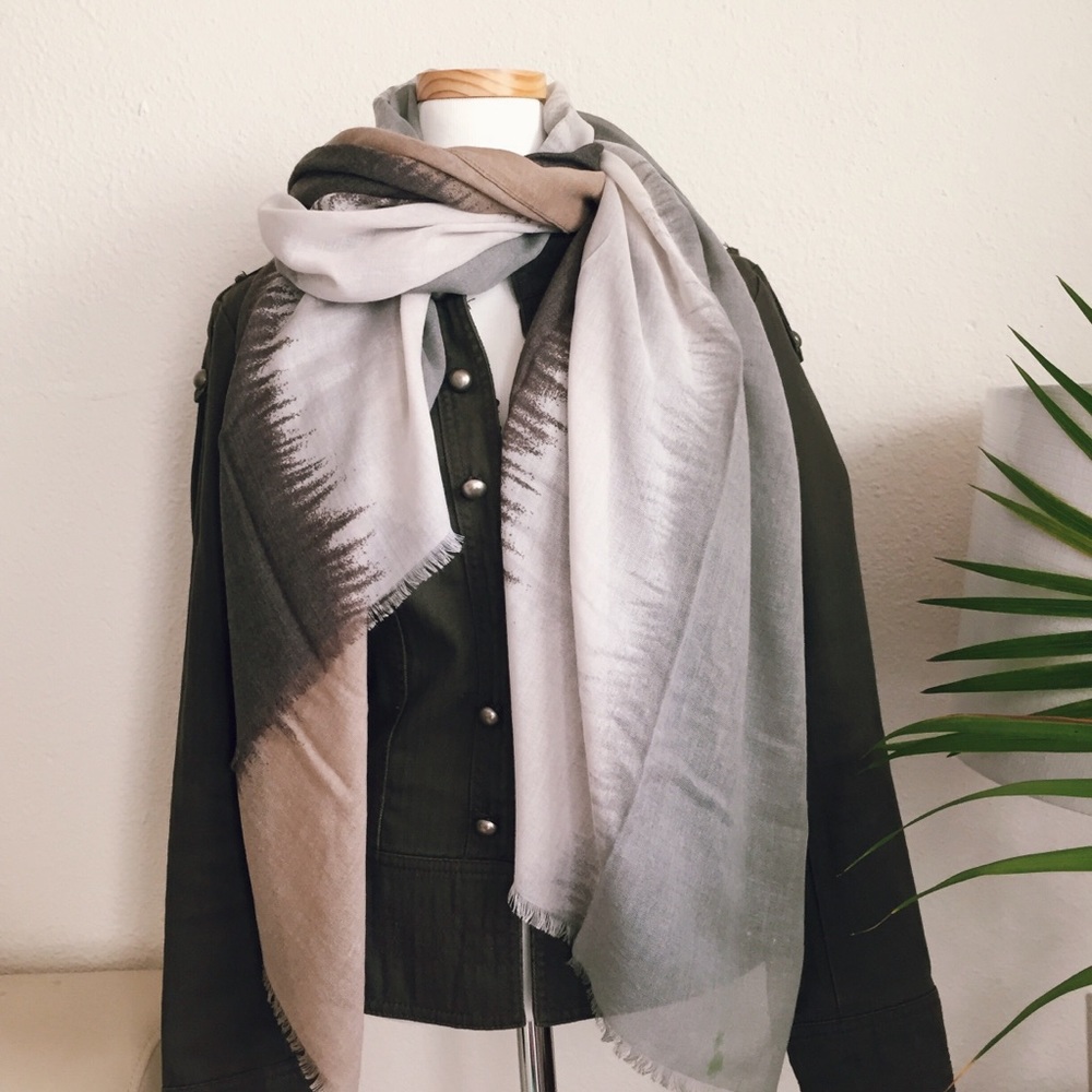 Fall Colors Mixed Scarf
