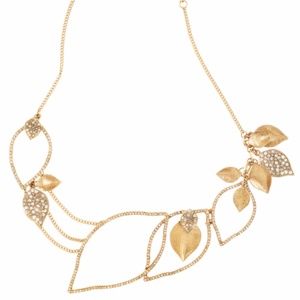 Chloe + Isabel Pave + Textured Leaves Drama Nklc
