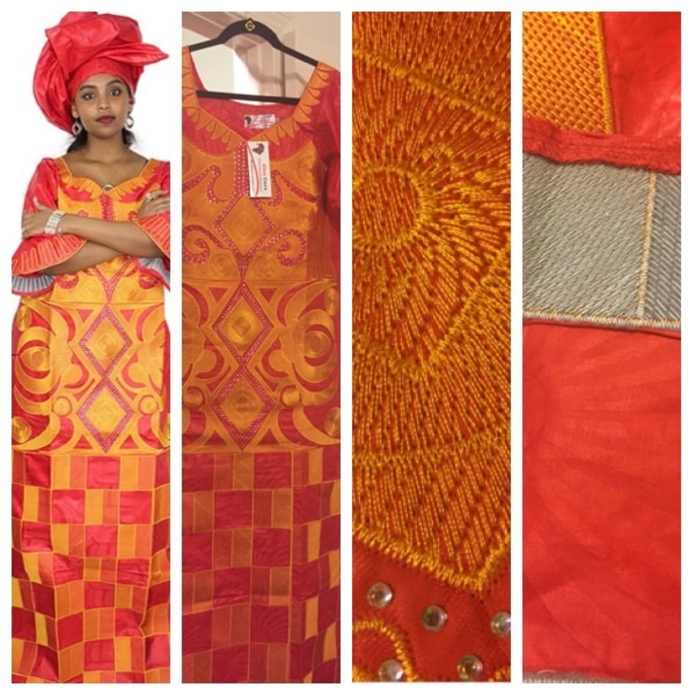 FINAL REDUCTION!! TRUE TO SIZE African DRESS 👗 - Picture 3 of 5