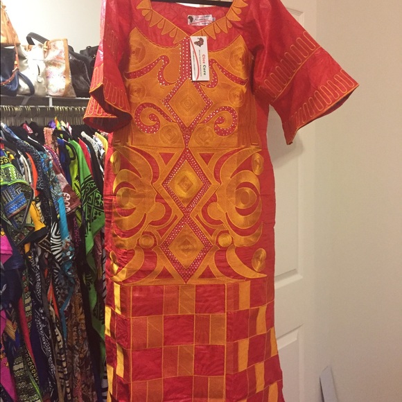 FINAL REDUCTION!! TRUE TO SIZE African DRESS 👗 - Picture 2 of 5