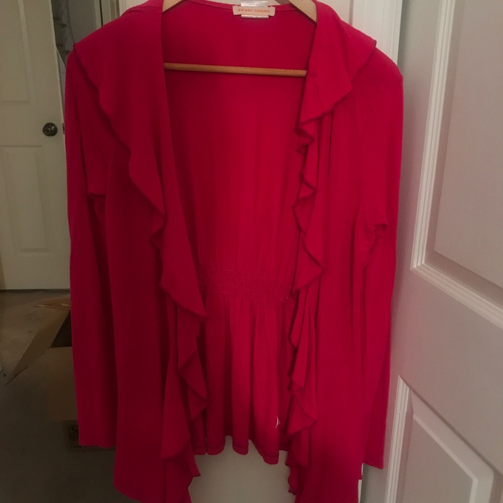 Bright Pink Cardigan