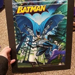 Two batman signs