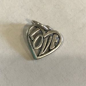 James Avery Love Charm