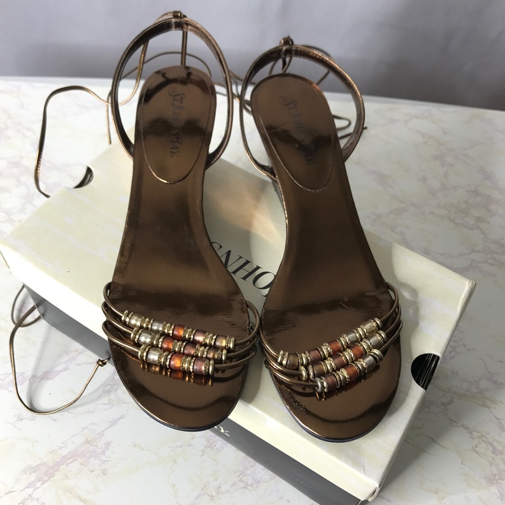 St. John's Bay Lace Up Platform Shoes