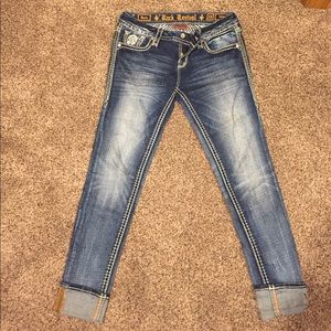 Ladies Size 28 Rock Revival Jeans