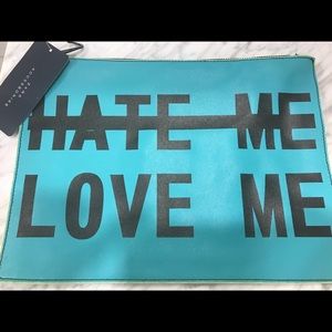 Zara oversized clutch