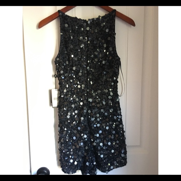 Adrianna Papell Sequined Romper - Picture 4 of 6