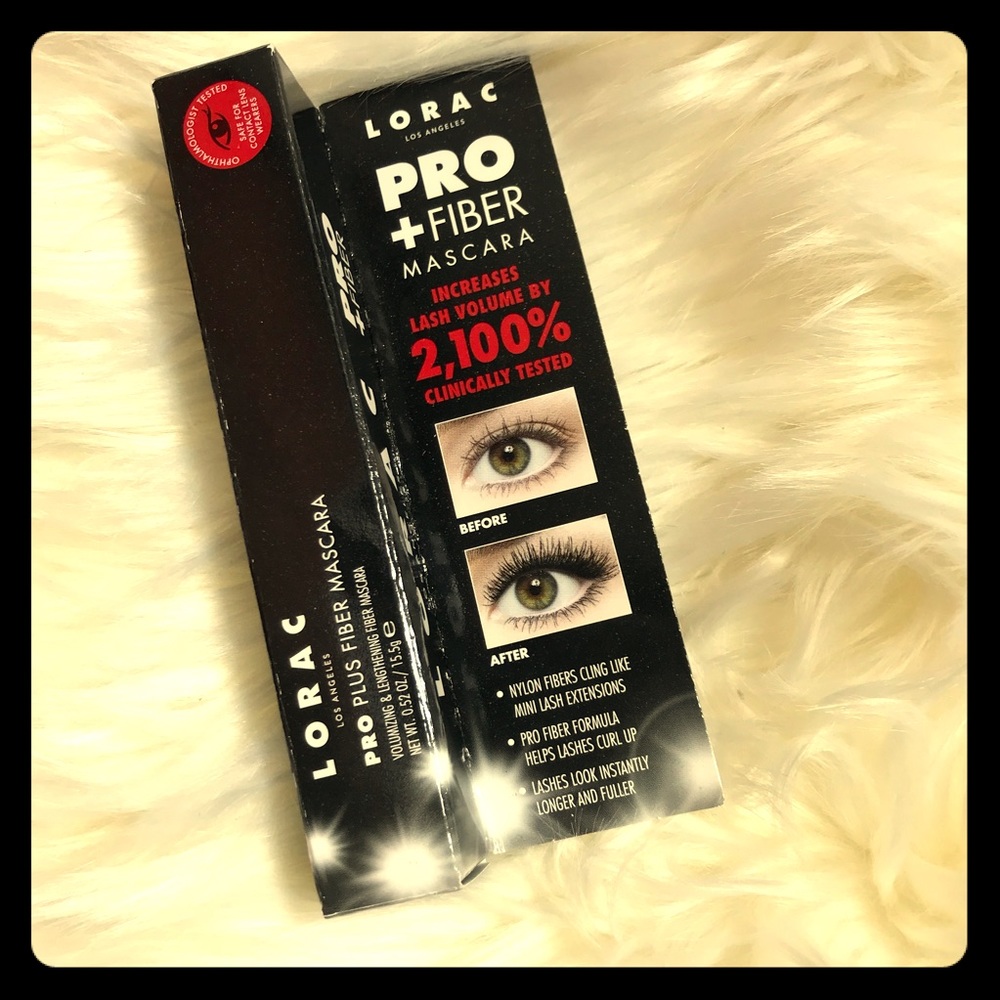 LORAC Pro Plus Fiber Mascara NWT