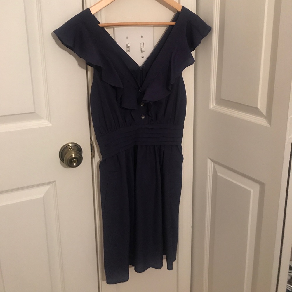 BCBG Navy Dress