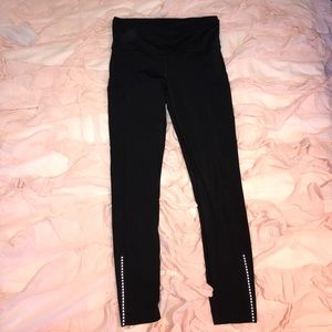 Lululemon Fast and Free 7/8 leggings Black
