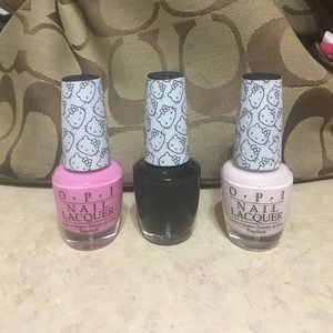 Hello Kitty Nail Polish trio
