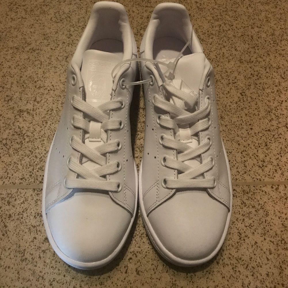 Adidas Originals All White Stan Smith Sneakers