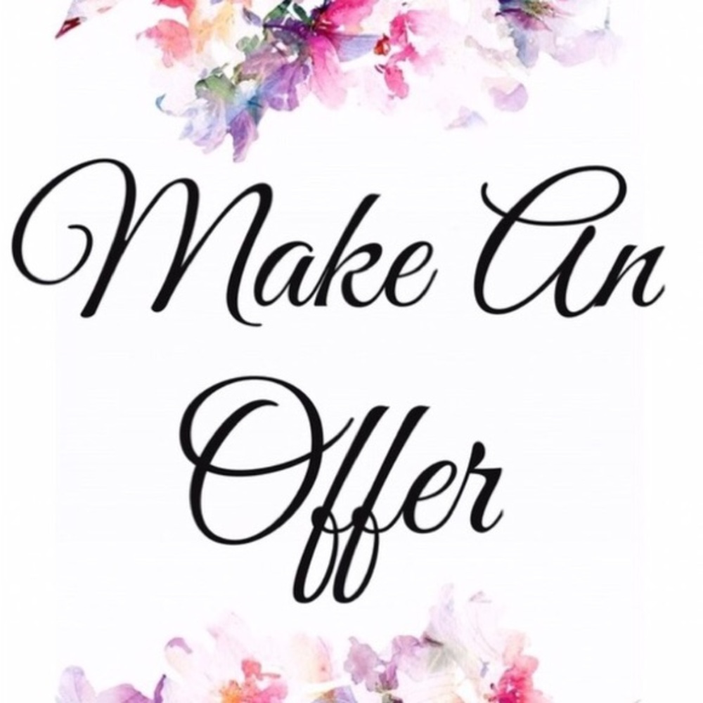 Accepting all reasonable offers!💕