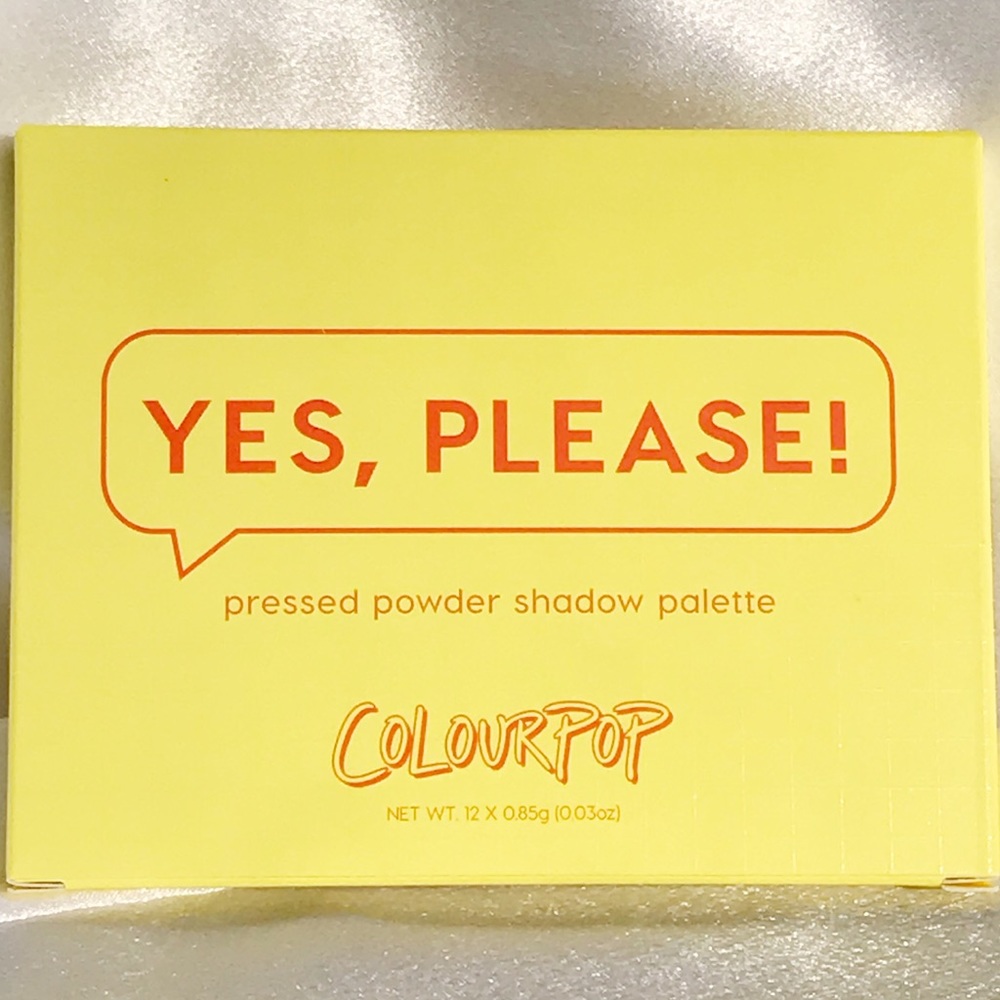 🆕ColourPop Yes, Please Pressed Shadow Palette - Picture 8 of 8