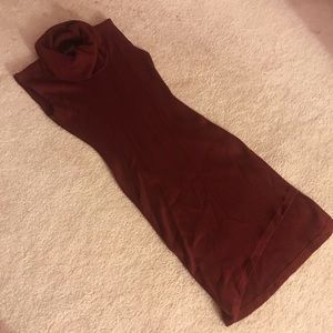 Asymmetrical Sweater Dress