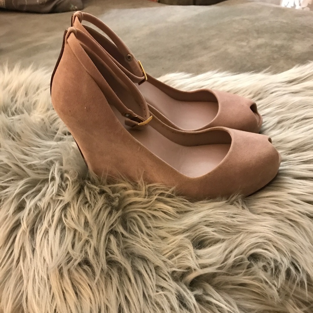 Melissa Patchuli x Wedge Pump - Beige - Unworn