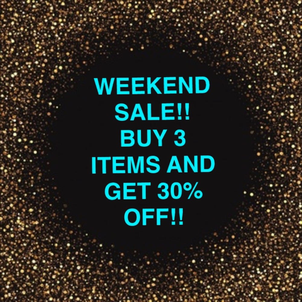 BUY  3 ITEMS AND GET %30 OFF!