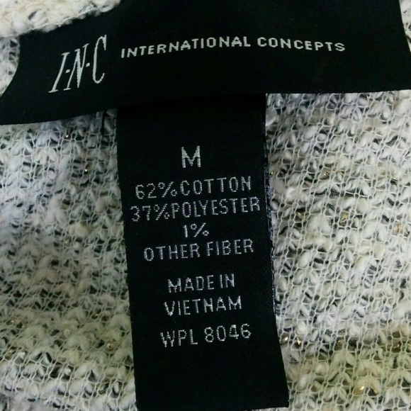 Sold INC Metallic Asymmetric Zipper Hooded Jacket - Picture 7 of 7