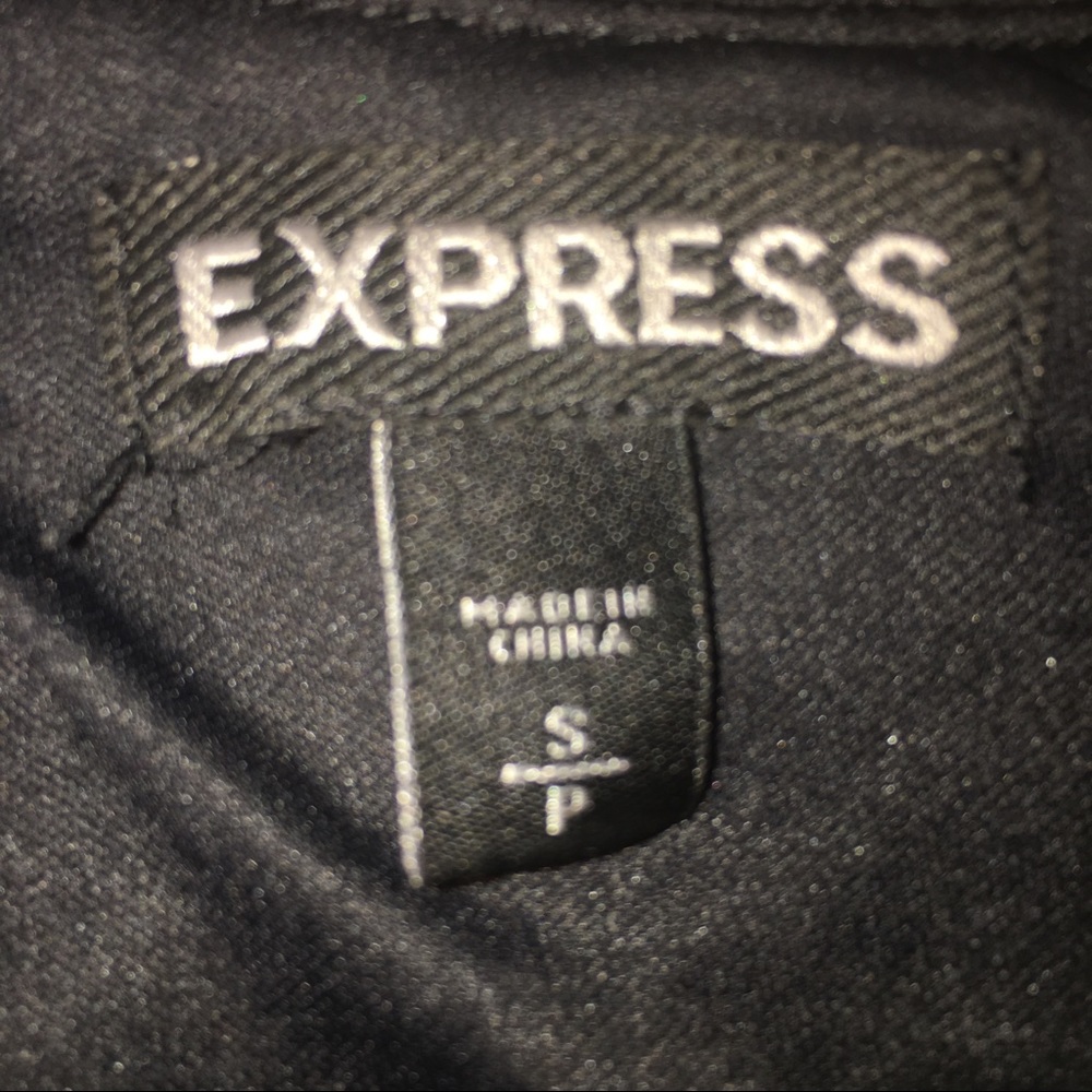 Express Sequined Crop Top - Picture 4 of 4