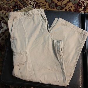 Old navy khaki cargos