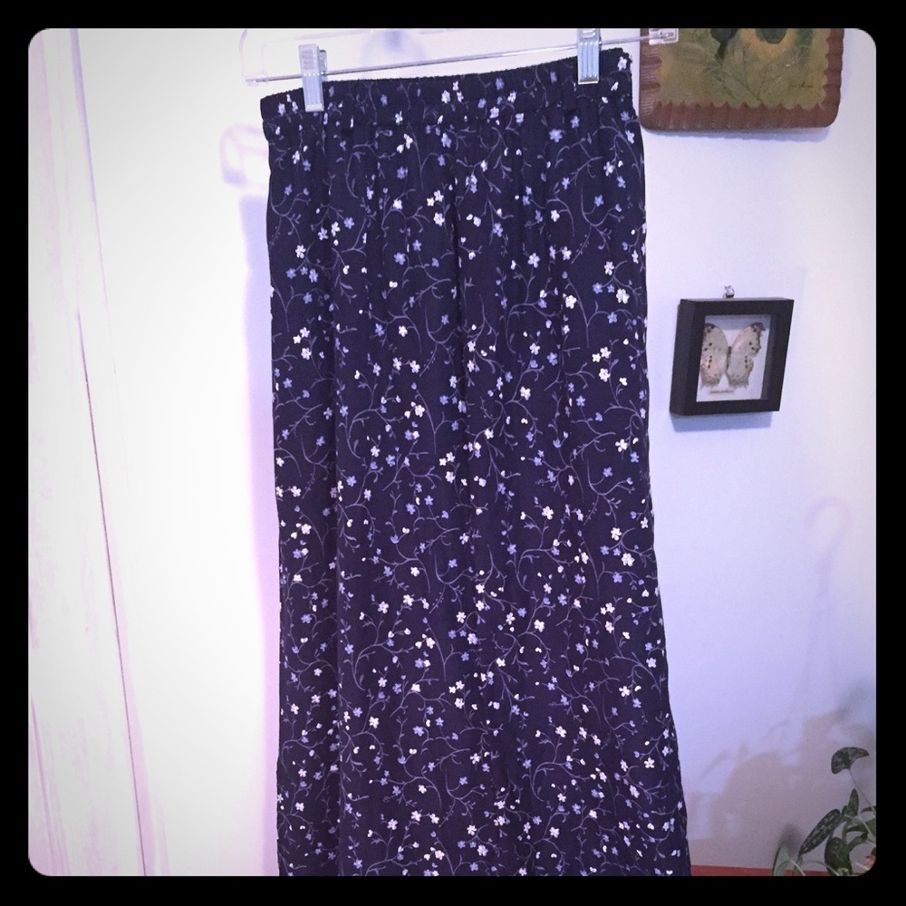 Floral Maxi Skirt